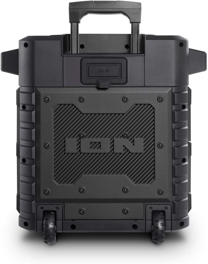 Ion Pathfinder II Rugged Bluetooth Portable Speaker - Red