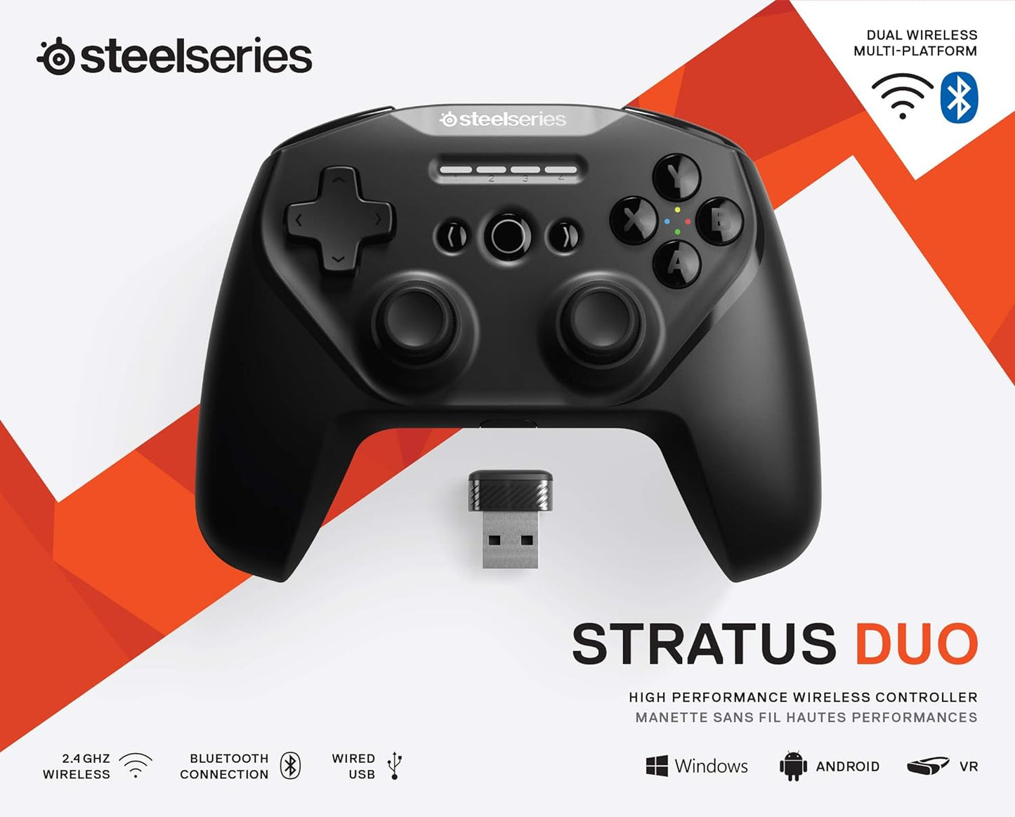 SteelSeries Stratus Duo Wireless Gaming Controller-New